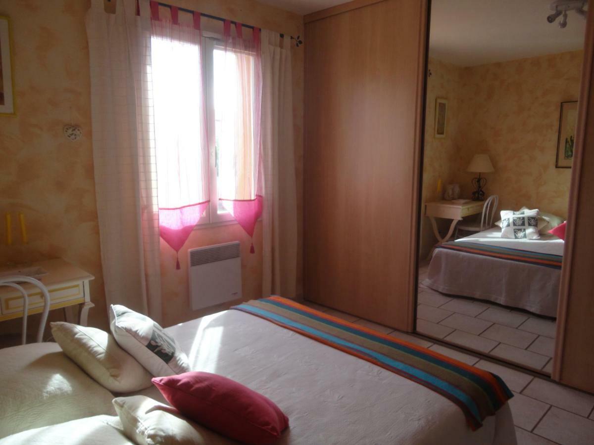 Deux Chambres Chez L'Habitant Dans Villa De Charme Avec Piscine Et Proche Mer キュエール エクステリア 写真